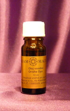 Olej voodoo Orisha Oya Arammagnus 10 ml