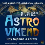 Astrovíkend Brno 21.-22.10.2023 - zážitkový festival v duchu esoteriky, amazonských rituálů, filipínského duchovního léčení i kartářů