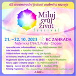 Festival  osobního rozvoje Miluj svůj život 21.-22.10.2023 v Praze