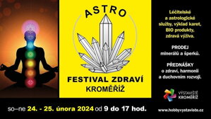 🌙 TRADIČNÍ FESTIVAL ZDRAVÍ KROMĚŘÍŽ - JIŽ TENTO VÍKEND 24.-25.2.2024 🌞