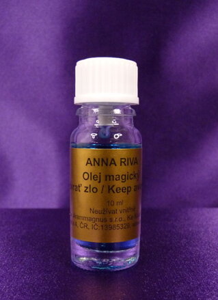 Olej magický Odvrať zlo / Keep away Evil Anna Riva 10 ml