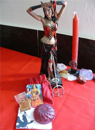 Magický rituální set s magickým mýdlem Přijď ke mně / Ven a Mi SaRaBerg - pro praktika ŽENU