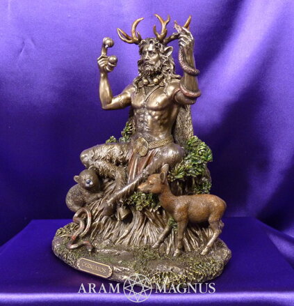Soška magická bůh Cernunnos / Kernunnos 23 cm