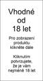 Svíce milostná vagina červená 5 cm včelí vosk